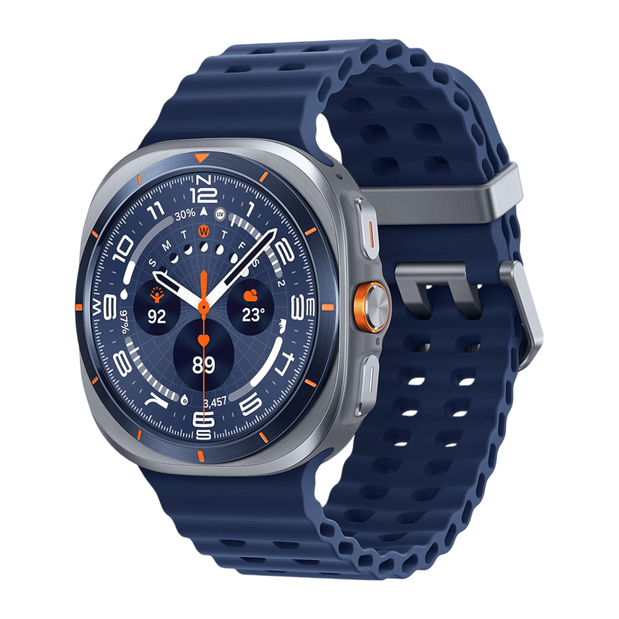 Смарт-часы Samsung Galaxy Watch Ultra 2025, 47 мм, Titanium Blue