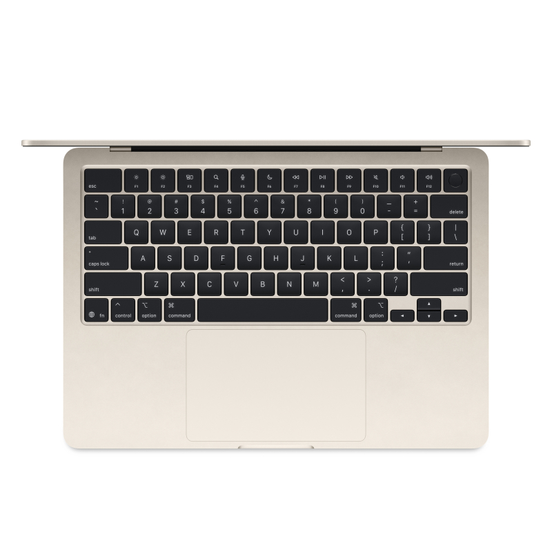 Apple MacBook Air 13" (M4, 2025), 16 ГБ/256 Гб, Сияющая звезда