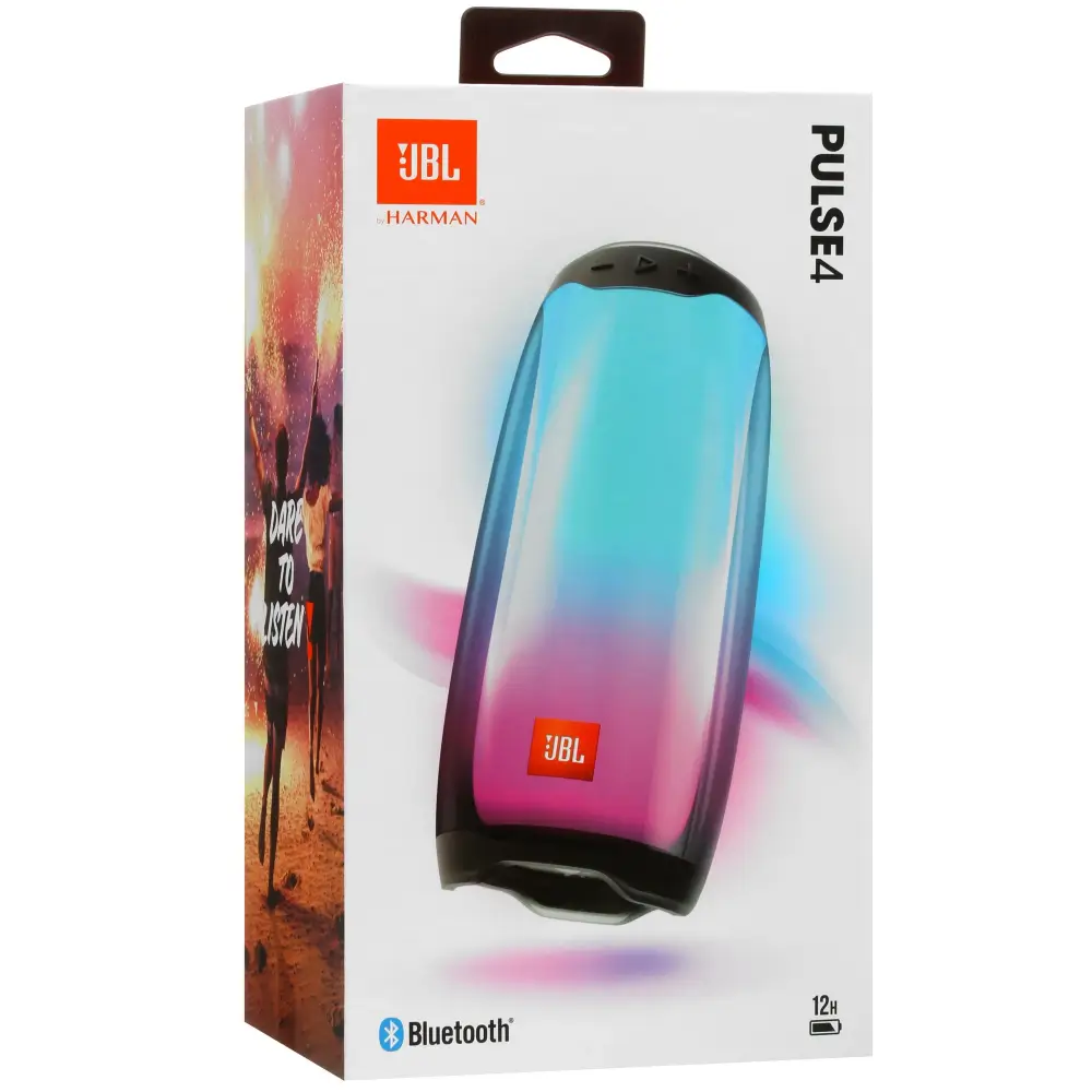 Беспроводная колонка JBL Pulse 4, Black