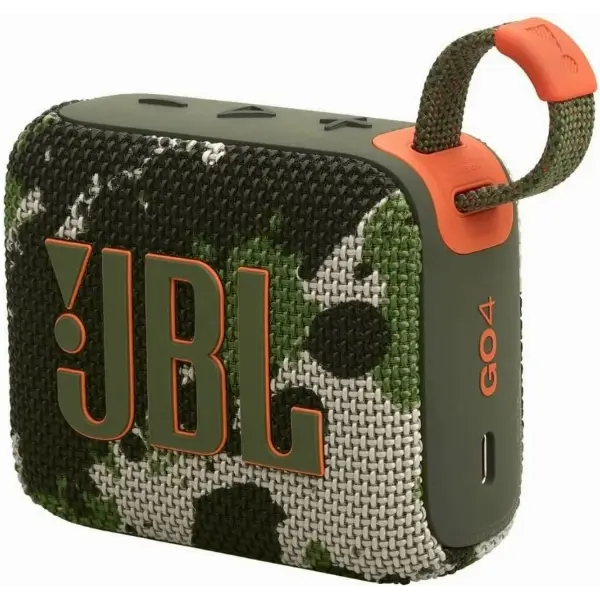 Колонка портативная JBL Go 4, Squad