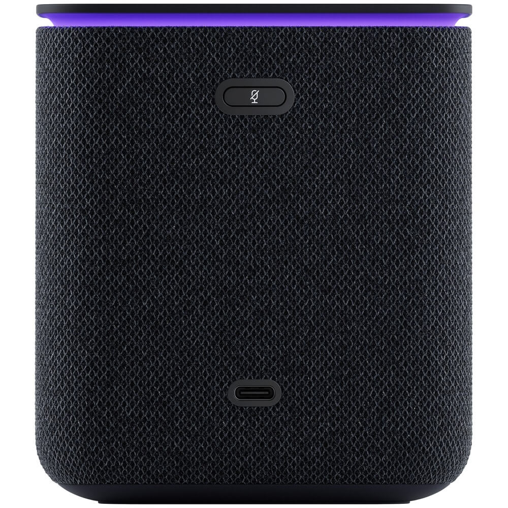 Умная колонка Яндекс Станция Миди с Алисой на YaGPT, чёрный