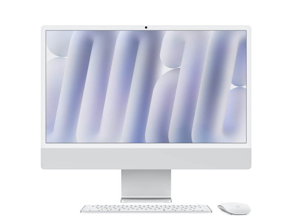 Apple iMac 24" Retina 4,5K, M4, 10 CPU, 32 Гб/512 Гб, Серебро
