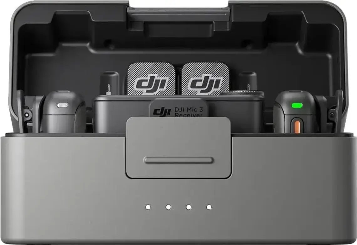 Беспроводной микрофон DJI Mic 3 (2 TX + 1 RX + Charging Case)