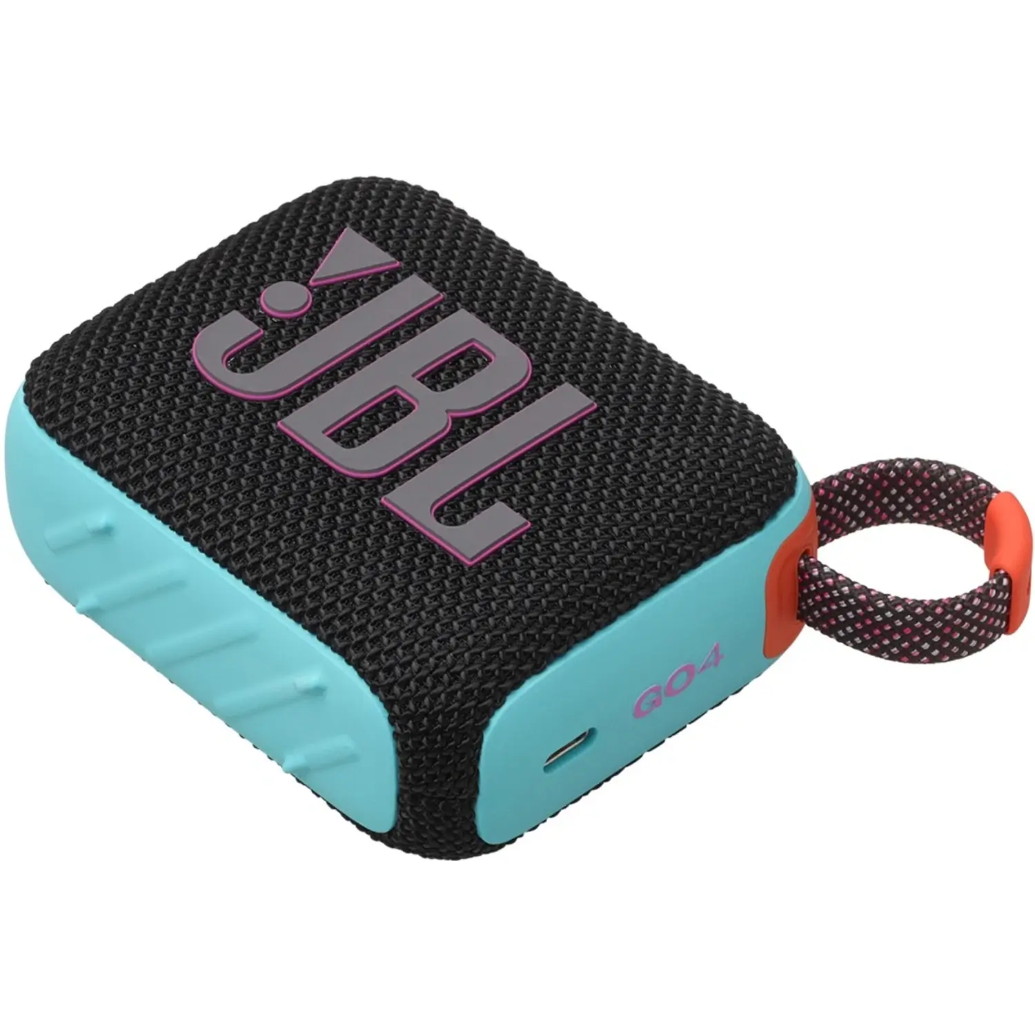 Колонка портативная JBL Go 4, Blue/Pink