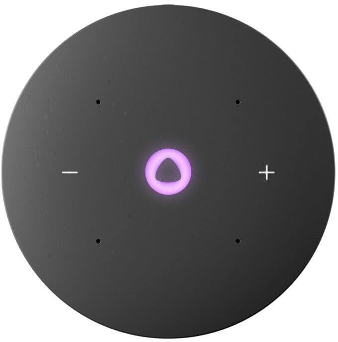 Умная колонка Яндекс Станция Мини 3 с часами, серый