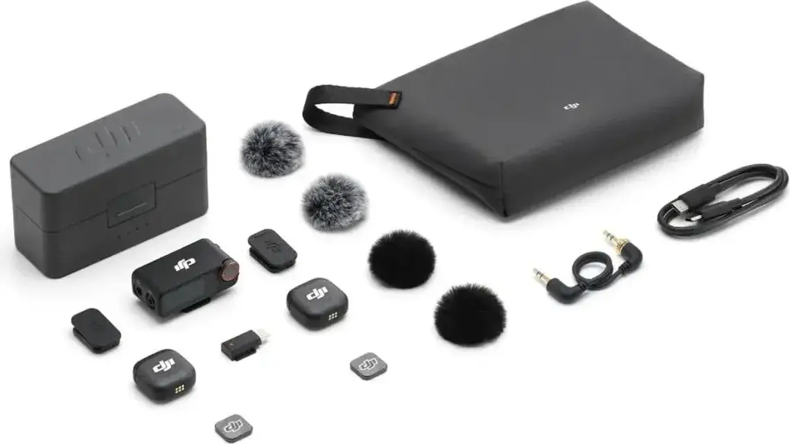 Беспроводной микрофон DJI Mic 3 (2 TX + 1 RX + Charging Case)