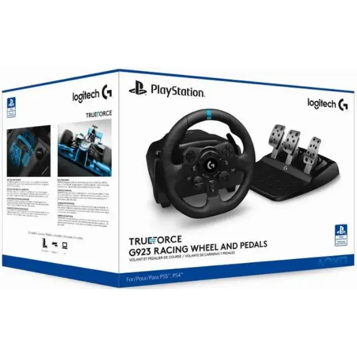 Руль Logitech G923 TrueForce, Black