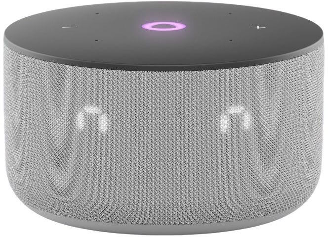 Умная колонка Яндекс Станция Мини 3 с часами, серый