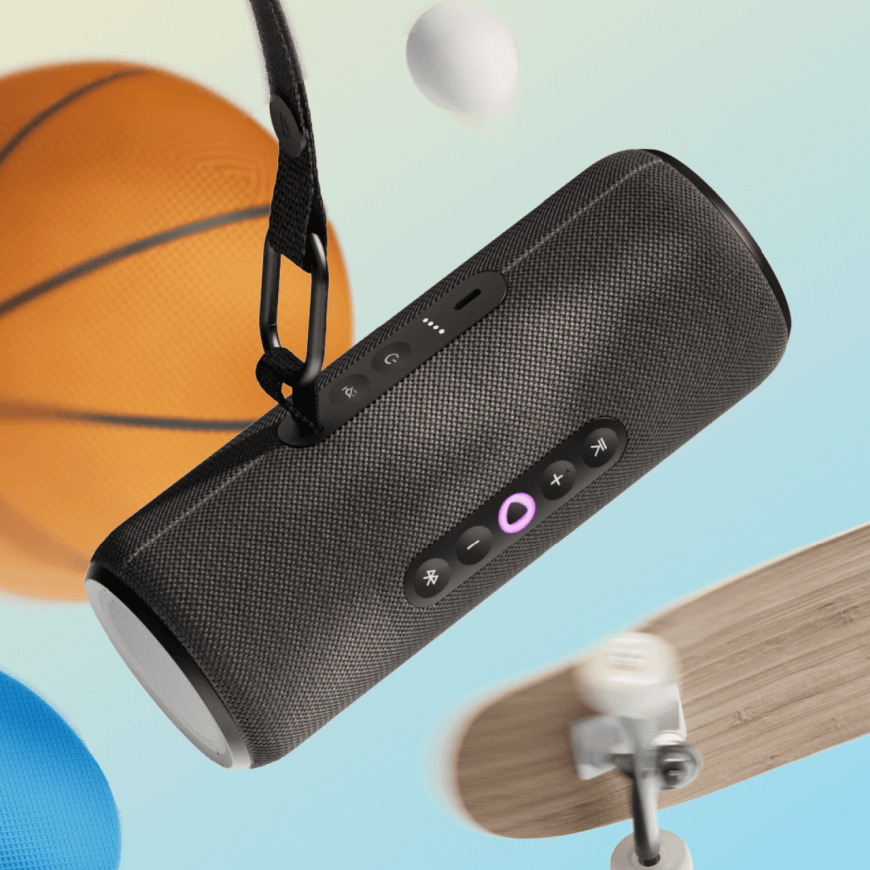 Умная колонка Яндекс Станция Стрит с Алисой, Black