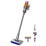 Вертикальный пылесос Dyson V12s Detect Slim Submarine, Yellow/Nickel