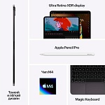 Apple iPad Pro M4 (2024) 11" дюймов, wi-fi, 512 Гб, Серебро (Без RuStore)