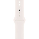 Apple Watch Series 11, 42 мм, корпус из алюминия цвета Розовое золото, ремешок спортивный, цвет румянец, S/M