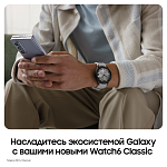 Смарт-часы Samsung Galaxy Watch 6 Classic LTE, 47 мм серебро