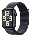 Apple Watch SE 2024 44мм Midnight (тканевый черный ремешок без размера)